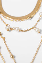 Load image into Gallery viewer, Imitation Pearl Choker Necklace
