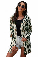 Load image into Gallery viewer, Lightweight Knit Leopard Cardigan
