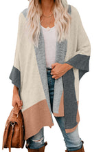 Load image into Gallery viewer, Multi Colorblock Knit Poncho

